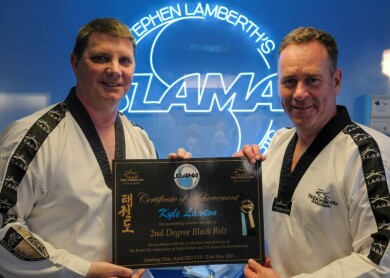 Slamazone newly promoted black belts 151